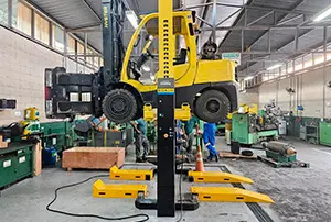 Elevadores para empilhadeira e tratores - Rokim