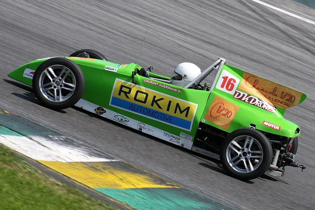 Laurent Guerinaud, piloto apoiado pela Rokim Automotive e campeão da Fórmula Vee 2020