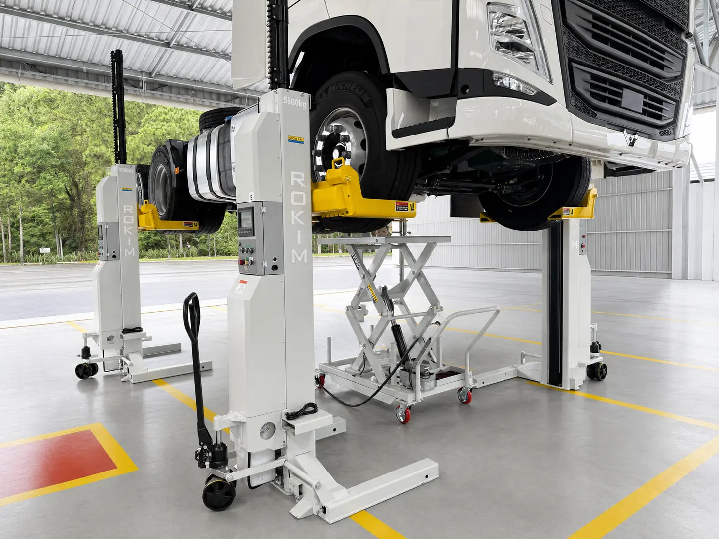 Mesa Pantográfica para Transmissões MESA1200KG TRANS | Rokim