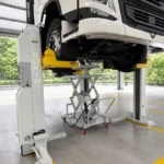 Elevador de colunas móveis para caminhões e ônibus | Rokim
