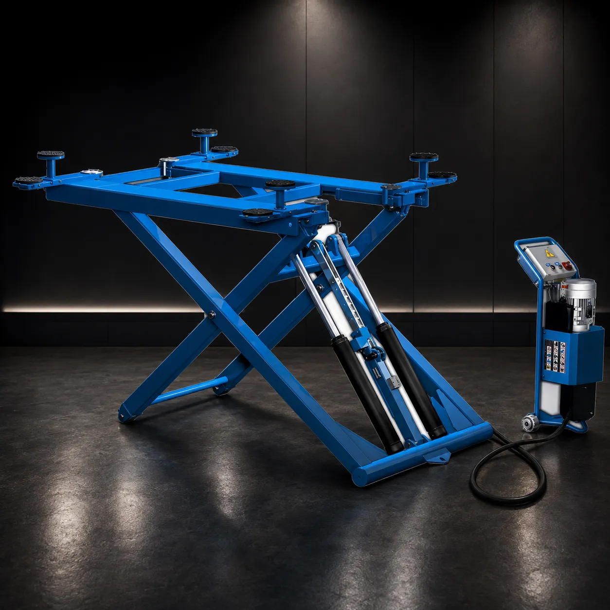 Elevador automotivo pantográfico móvel RK TD6MR | Rokim